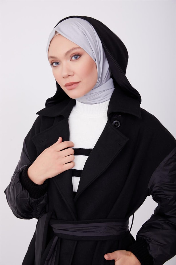 Armine Bomber kollu kaban 23K7201 Siyah
