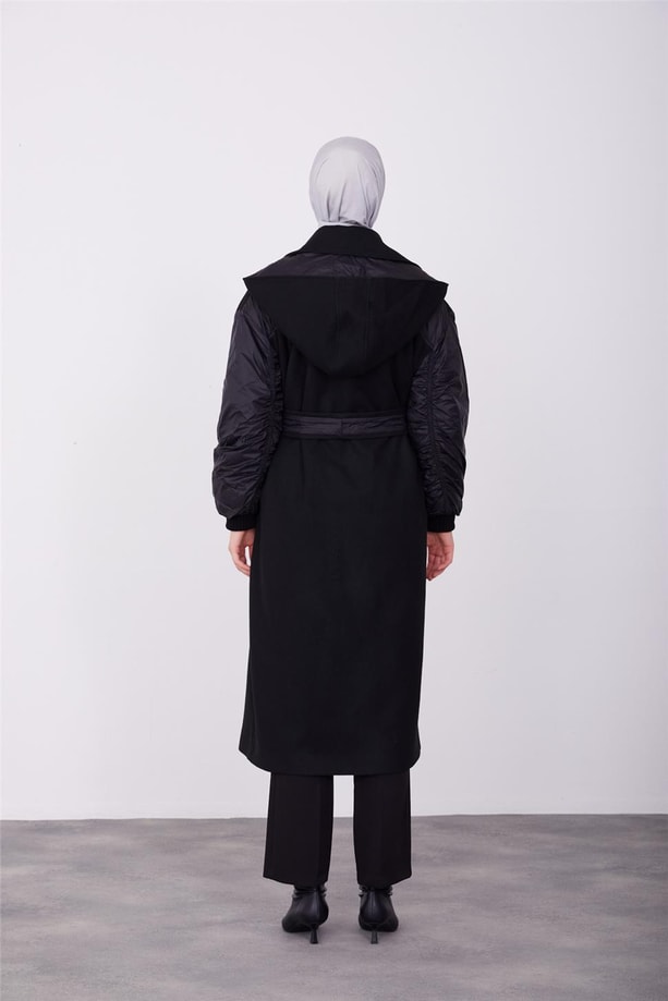 Armine Bomber kollu kaban 23K7201 Siyah