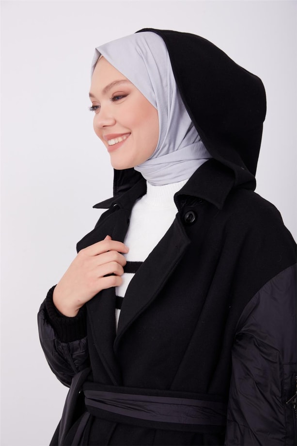 Armine Bomber kollu kaban 23K7201 Siyah