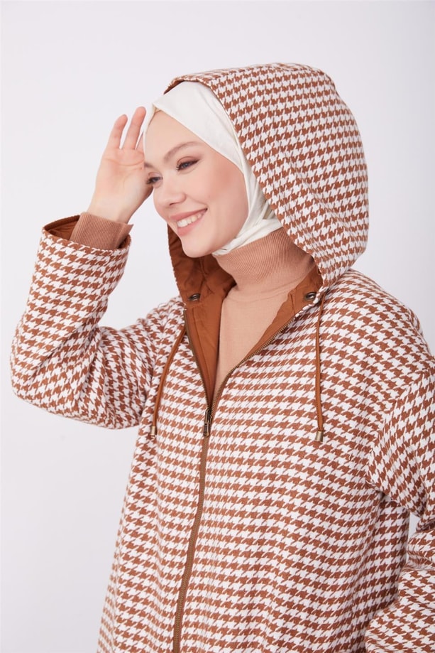 Armine Çift Taraflı Giyilebilen Kaban 23K7809 Camel