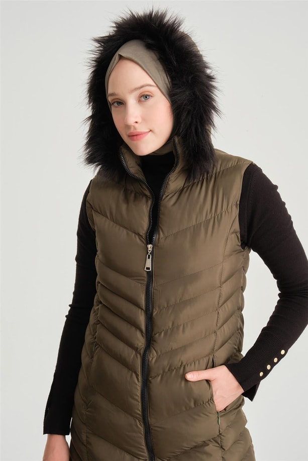 Armine Kapitone 23KD8305 Haki