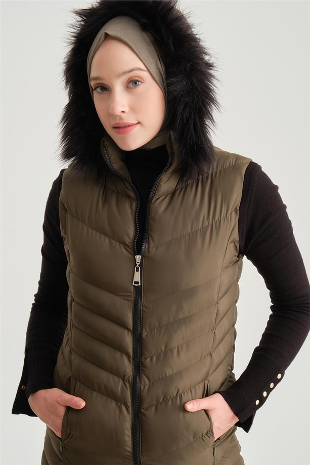 Armine Kapitone 23KD8305 Haki