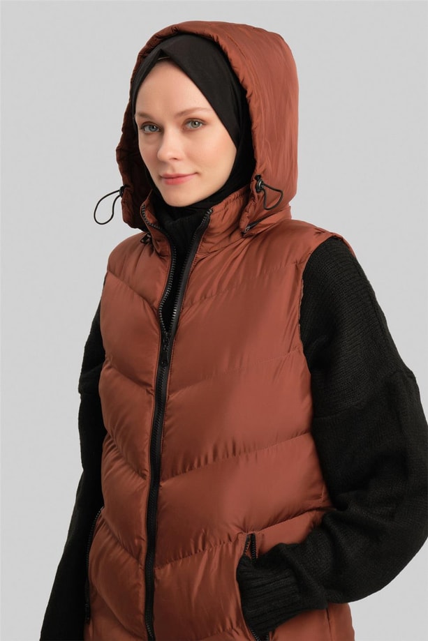 Armine Kapitone 23KD8306 Kahverengi