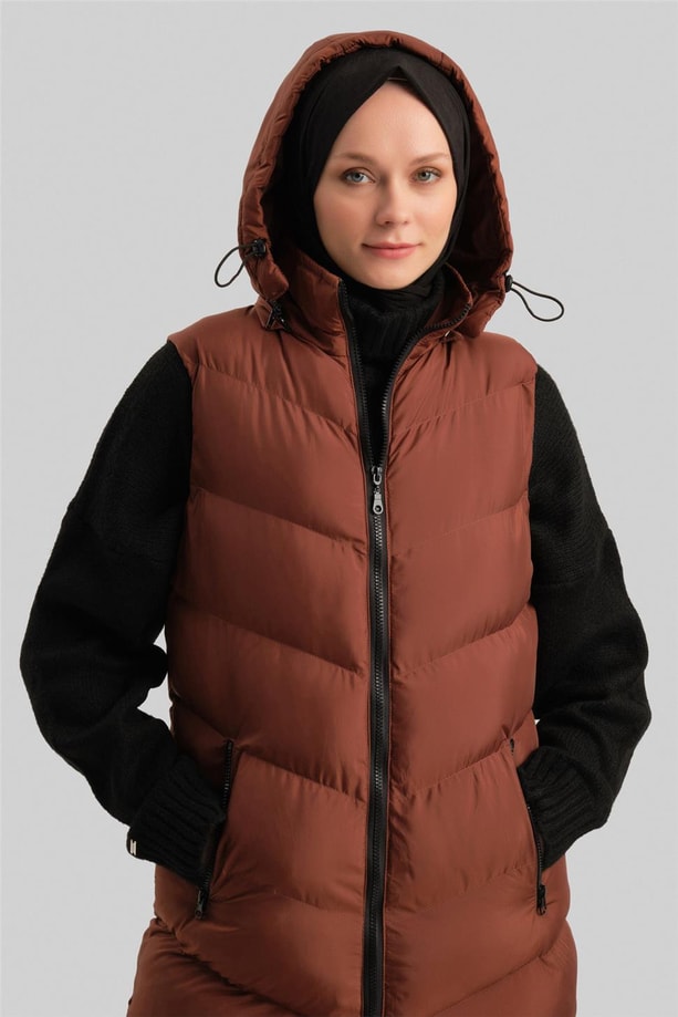 Armine Kapitone 23KD8306 Kahverengi