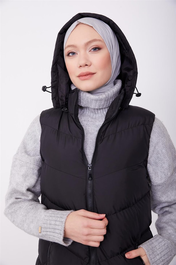 Armine Kapitone 23KD8306 Siyah