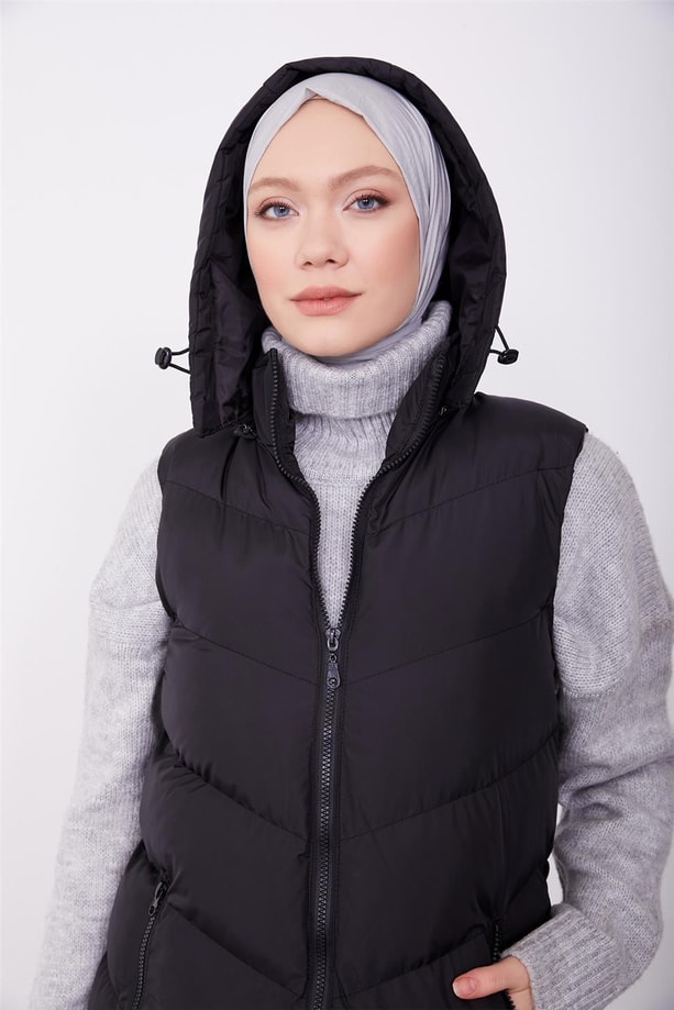 Armine Kapitone 23KD8306 Siyah