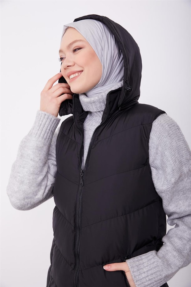 Armine Kapitone 23KD8306 Siyah