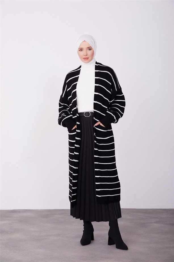 Armine Hırka 23KD8308 Siyah