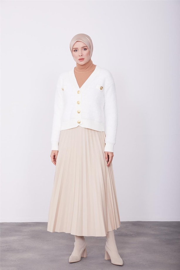 Armine Hırka 23Kd8313 Ekru