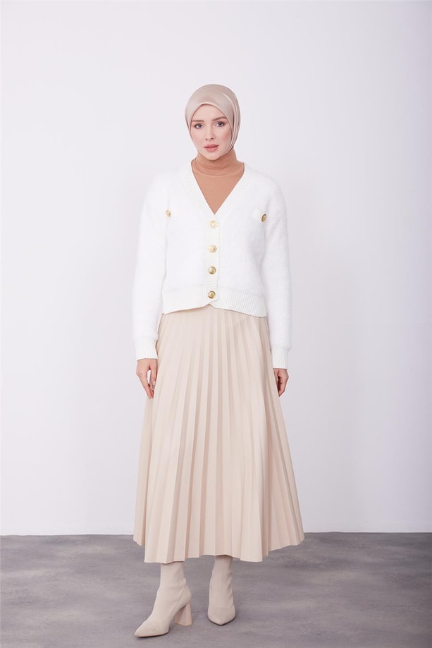 Armine Hırka 23Kd8313 Ekru