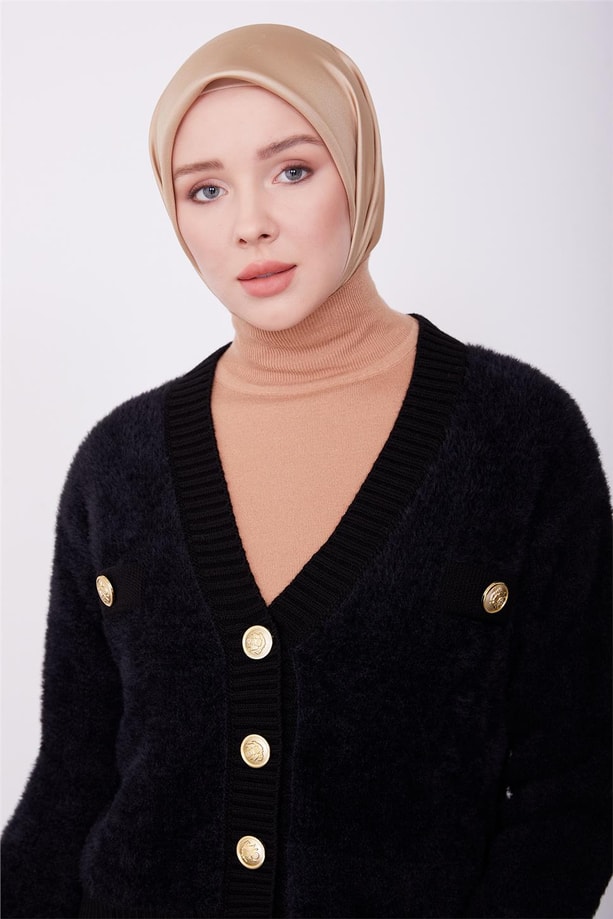 Armine Hırka 23Kd8313 Siyah