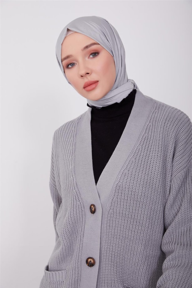 Armine Hırka 23KD8315 Gri