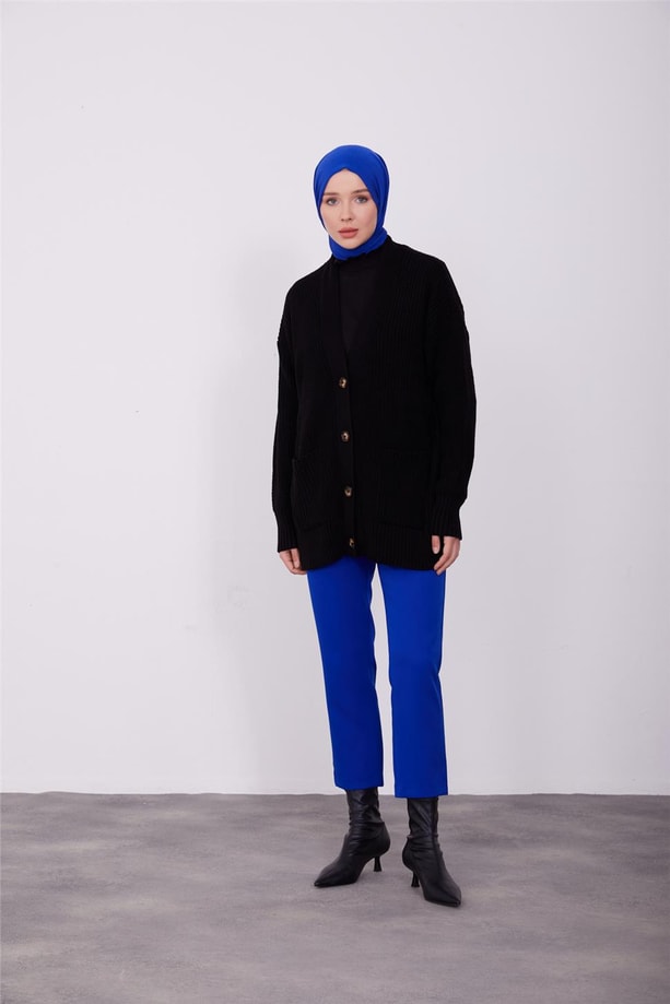 Armine Hırka 23KD8315 Siyah