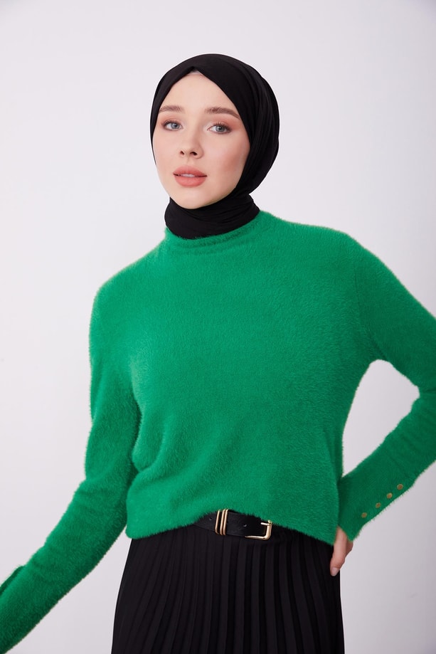 Armine Kazak 23KD8319 Yeşil