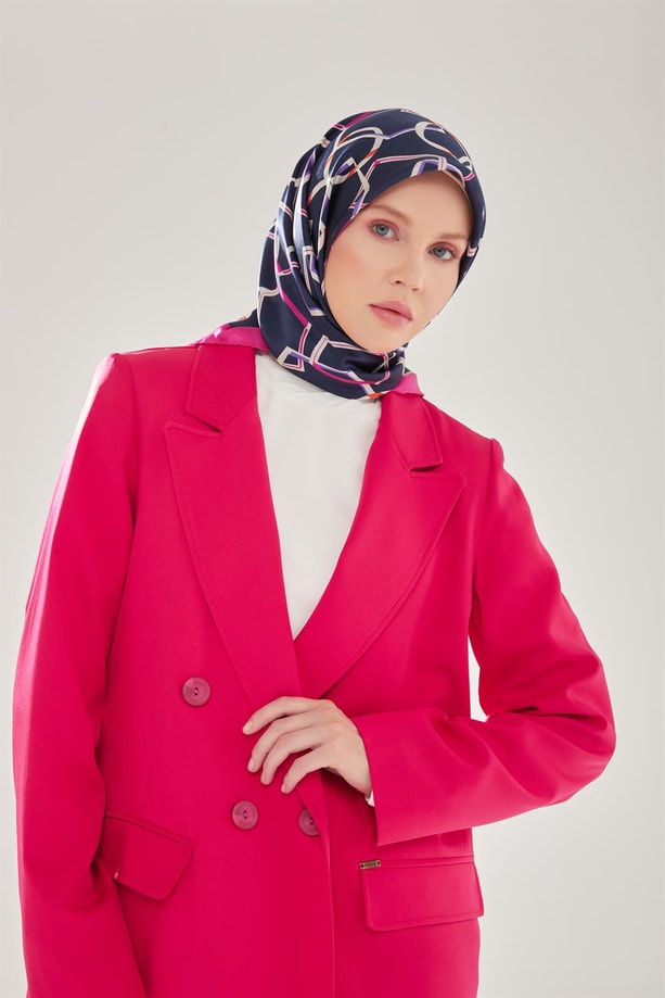 Armine Blazer Ceket 23Y0005 Fuşya