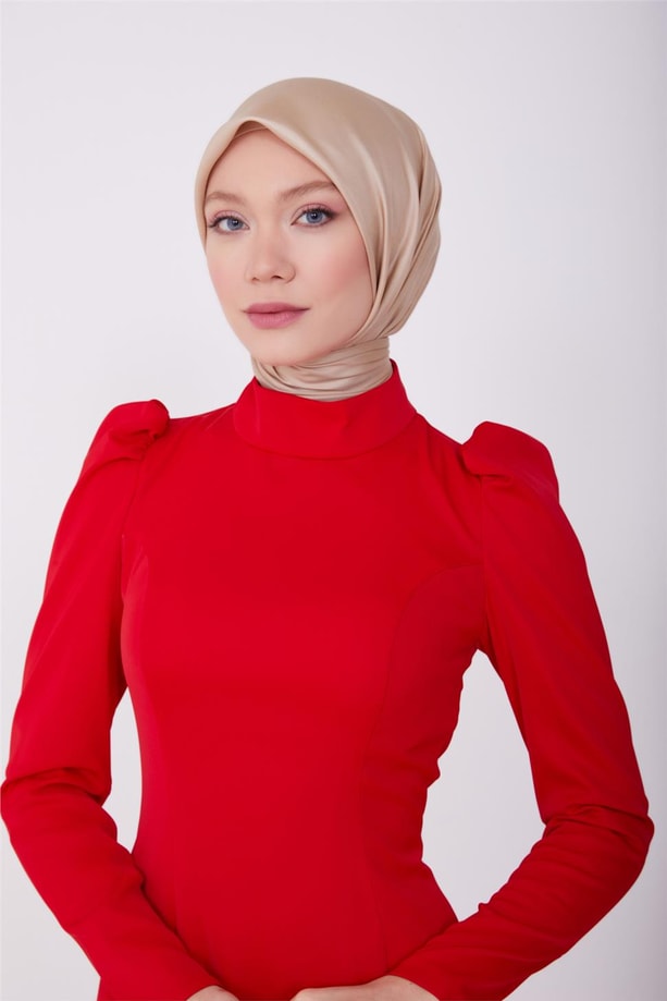 Armine Abiye Elbise 23Yd1907 Kırmızı