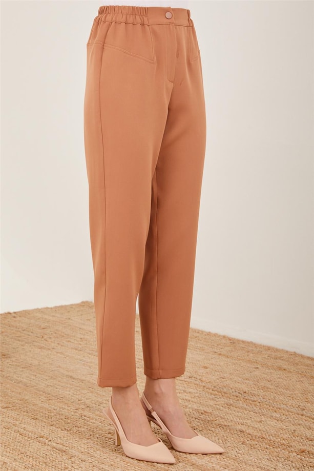 Armine Pantolon 23Y2029 Taba