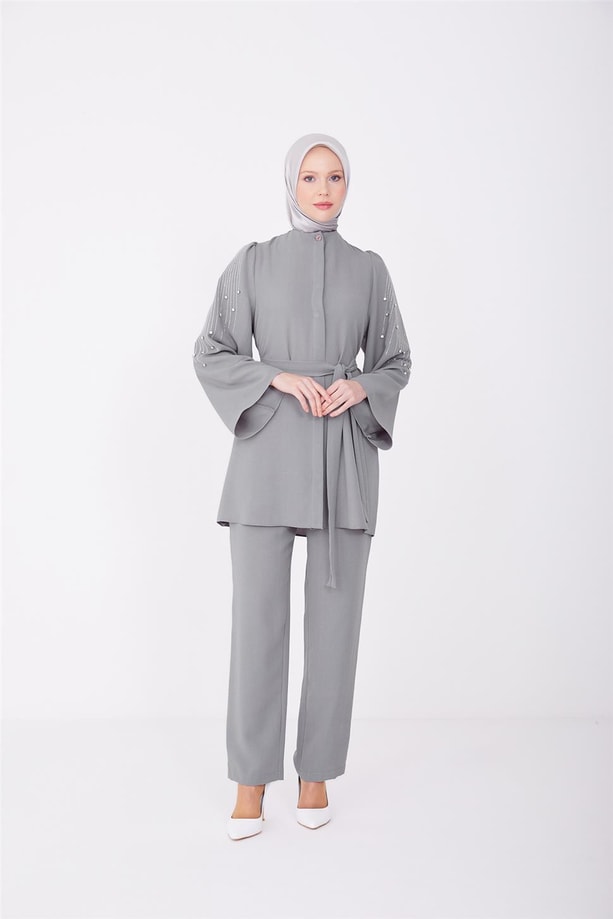 Armine Takım 23YD2301 Gri