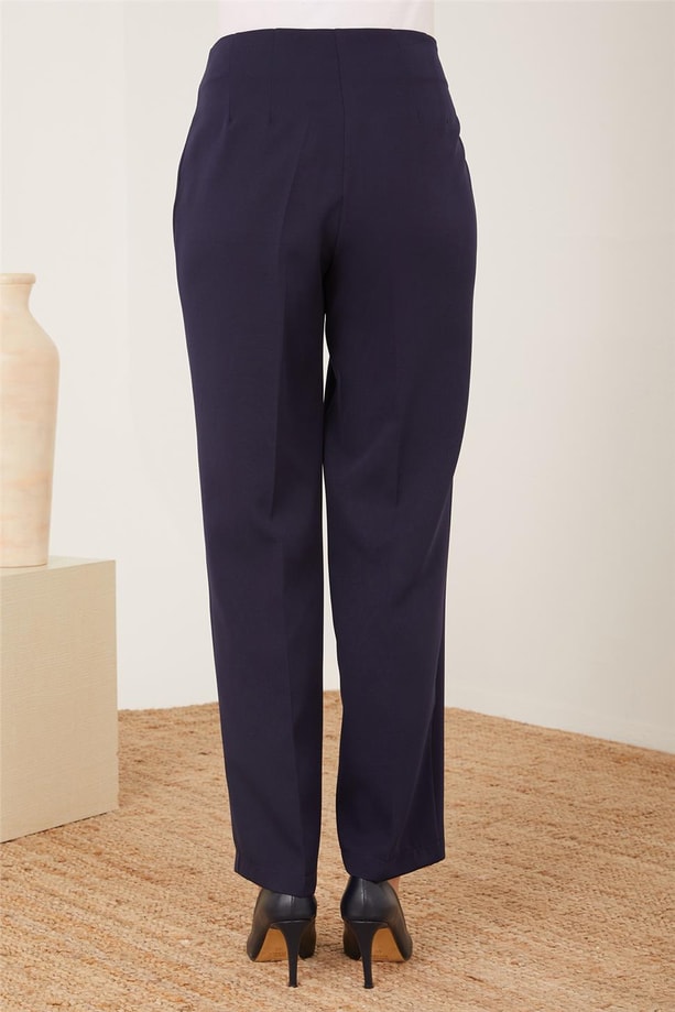 Armine Pensli Yüksek Bel Basic Pantolon 23Y2405 Lacivert