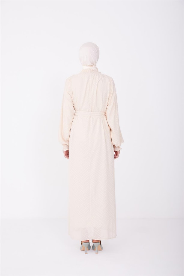 Armine Elbise 23YD2411 Bej
