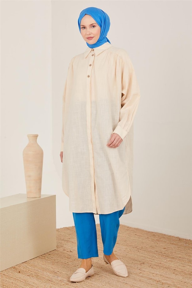 Armine Cepli Modal Pantolon 23Y2432 Kobalt