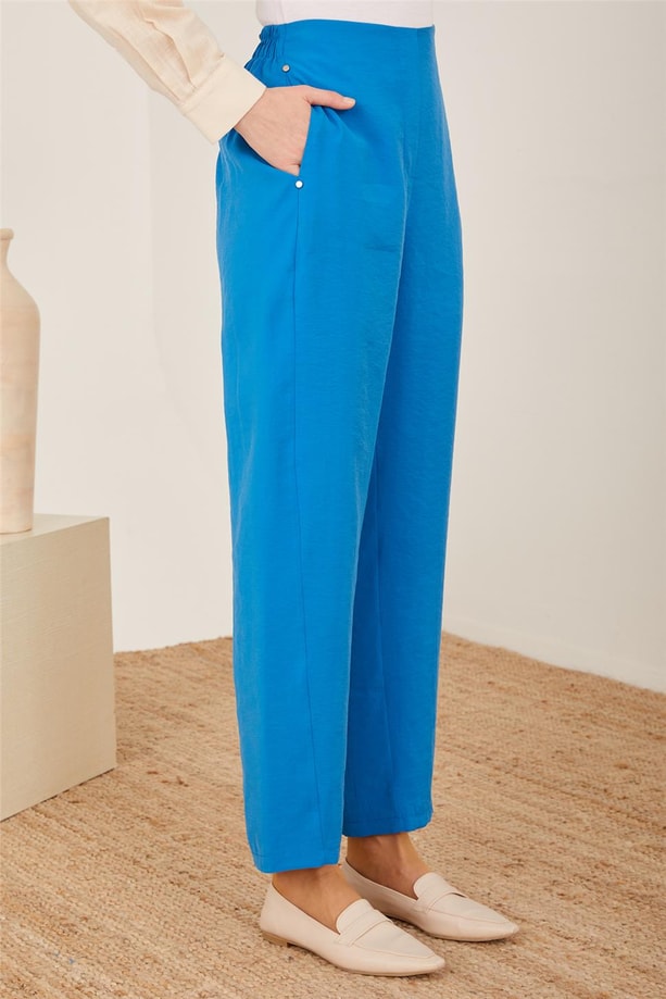Armine Cepli Modal Pantolon 23Y2432 Kobalt