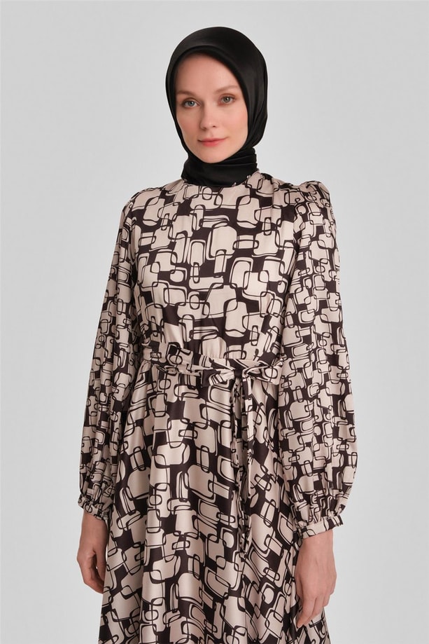 Armine Elbise 23Yd2522 Siyah