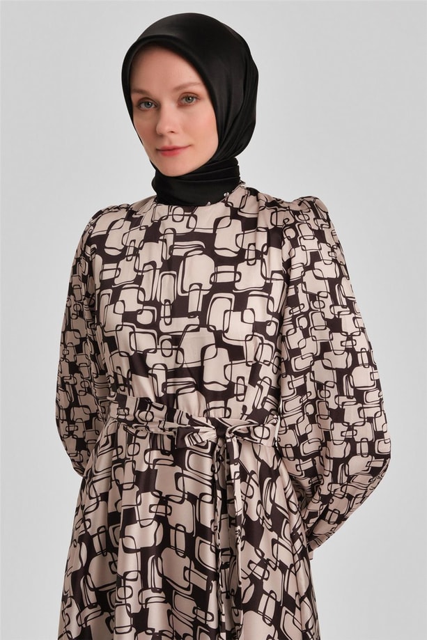 Armine Elbise 23Yd2522 Siyah