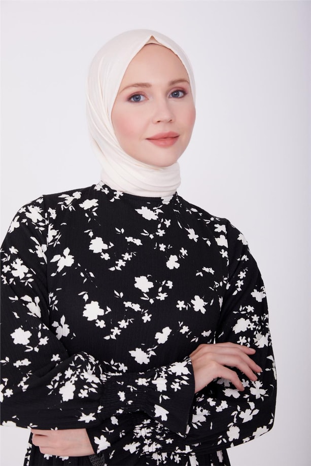 Armine Elbise 23YD2559 Siyah