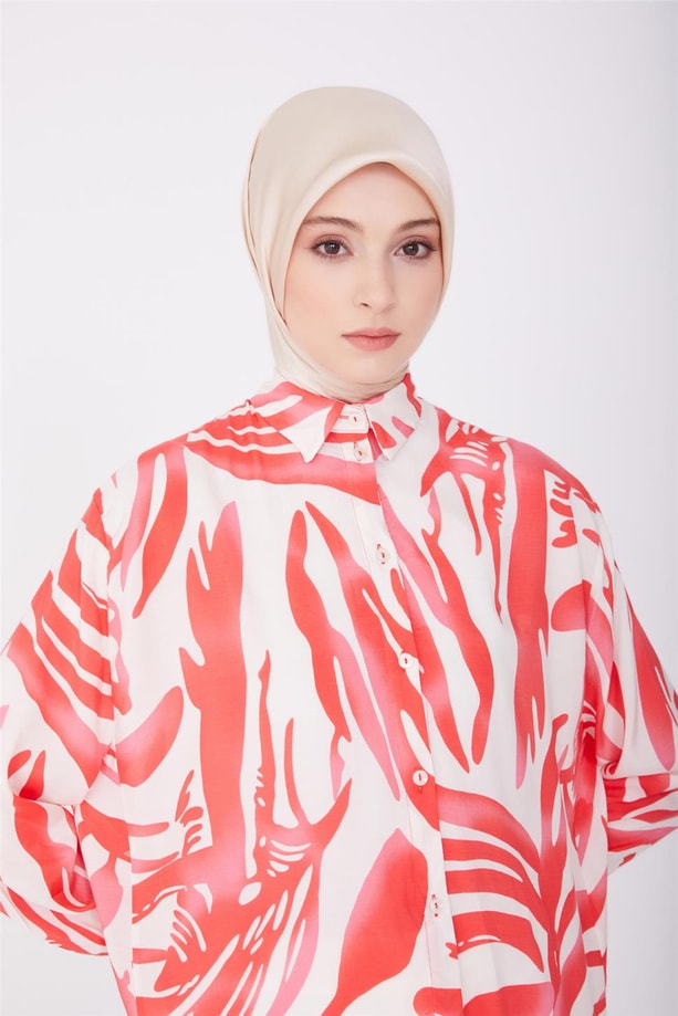 Armine Bluz 23Yd2565 Kırmızı