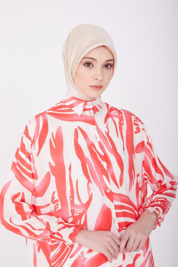 Armine Bluz 23Yd2565 Kırmızı