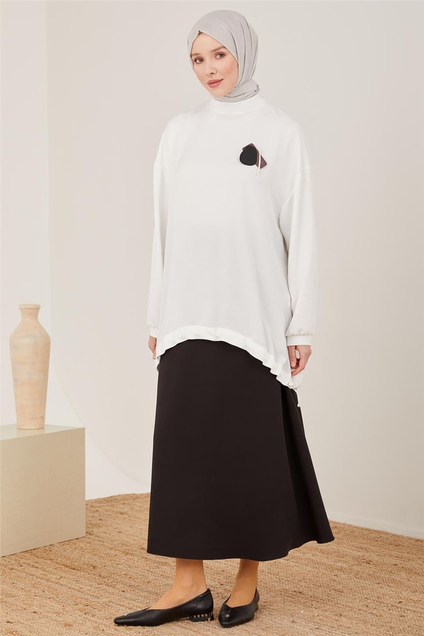 Armine Bluz 23Y3100 Ekru