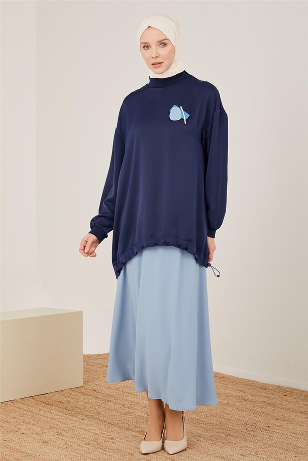 Armine Bluz 23Y3100 Lacivert