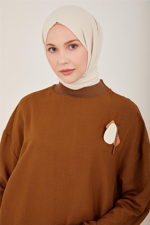 Armine Bluz 23Y3100 Toprak