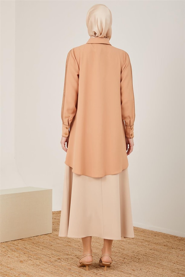 Armine Gömlek 23Y3101 Camel