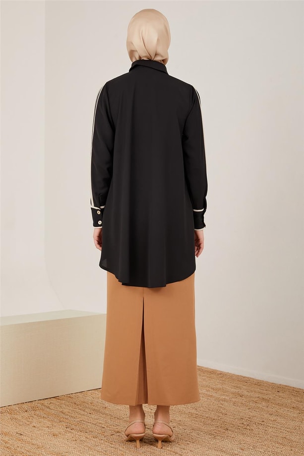 Armine Gömlek 23Y3101 Siyah