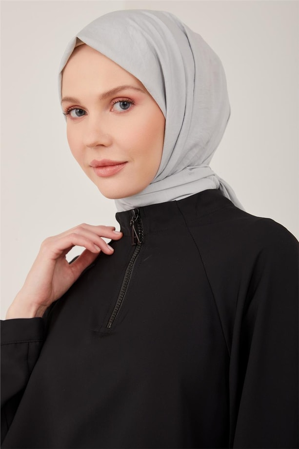 Armine Önü Fermuar Detaylı Empirme Badi 23Y3320 Siyah