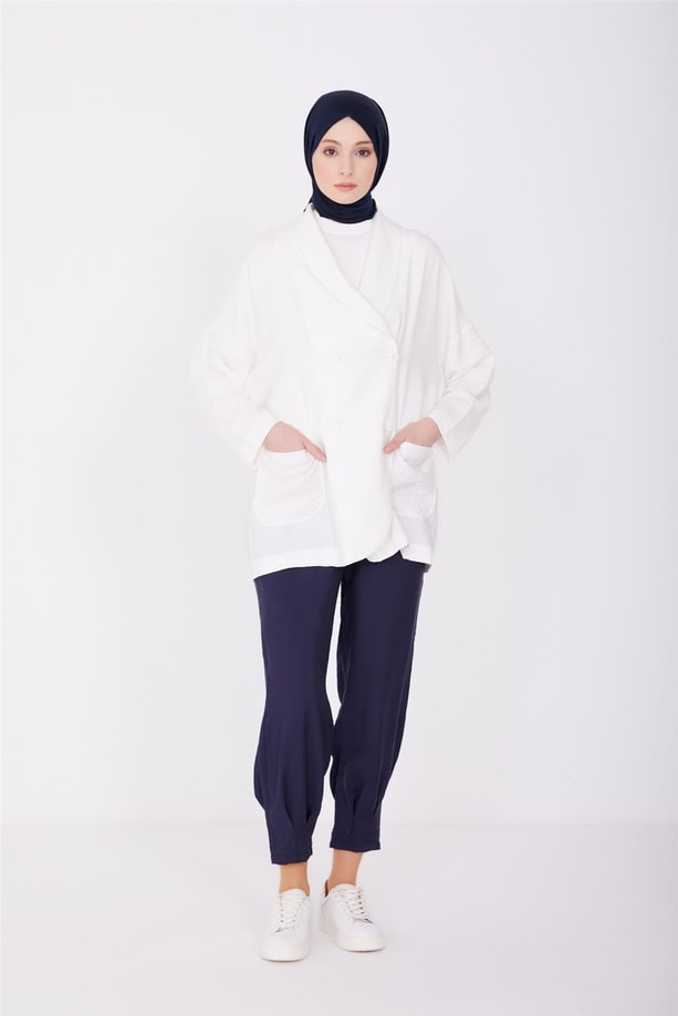 Armine Pantolon 23YD3328 Lacivert