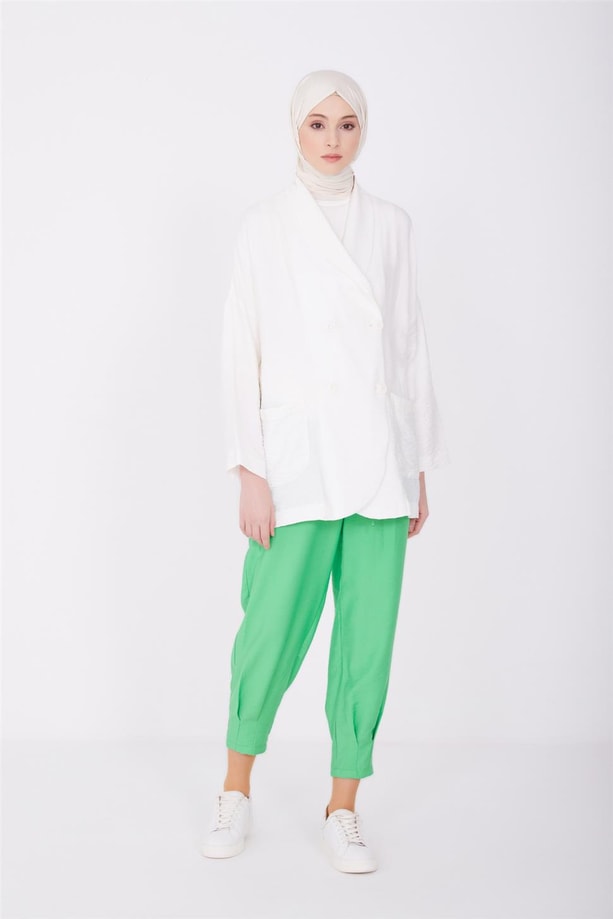 Armine Pantolon 23Yd3328 Benetton Yeşili