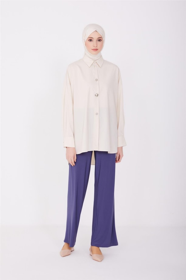 Armine Pantolon 23YD3329 Lacivert