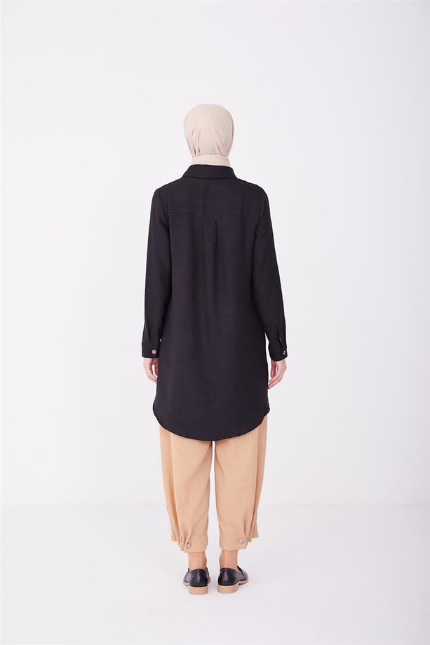 Armine Tunik 23YD3334 Siyah