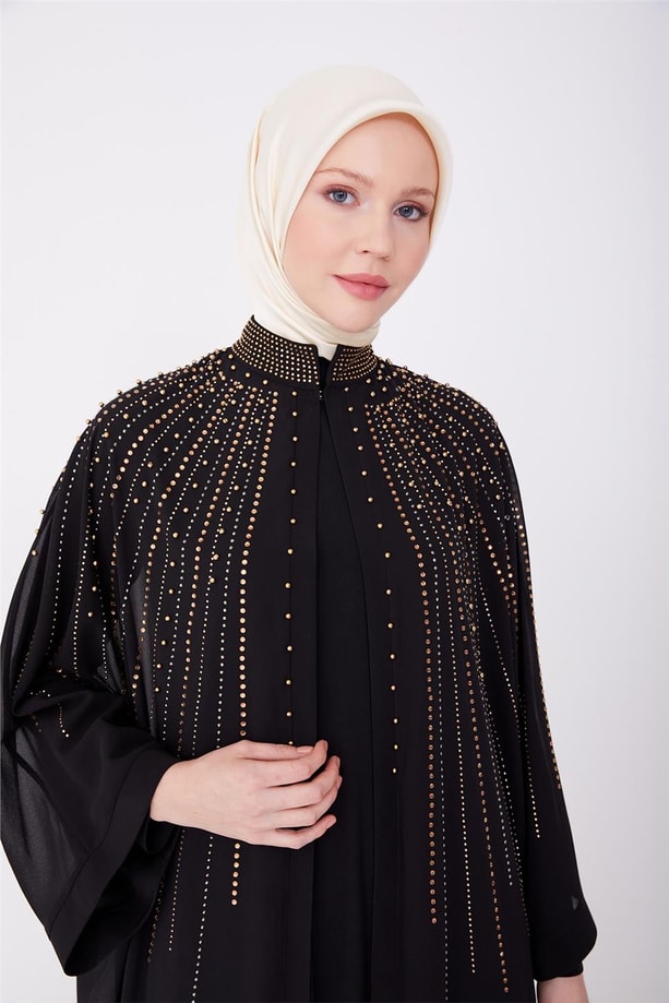Armine Abiye Elbise 23Yd3343 Siyah