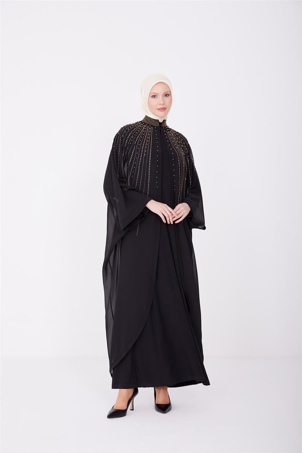 Armine Abiye Elbise 23Yd3343 Siyah