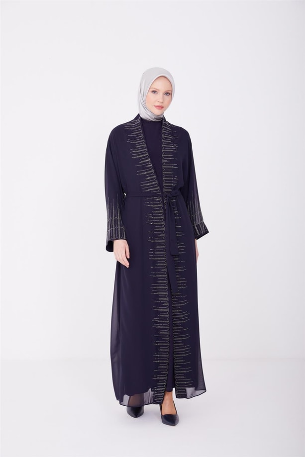 Armine Abiye Elbise 23Yd3348 Lacivert