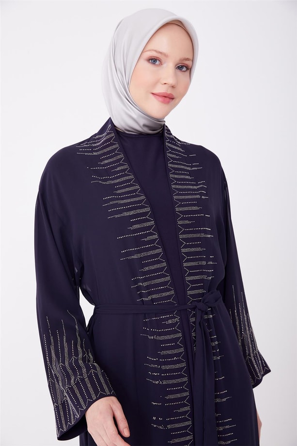 Armine Abiye Elbise 23Yd3348 Lacivert