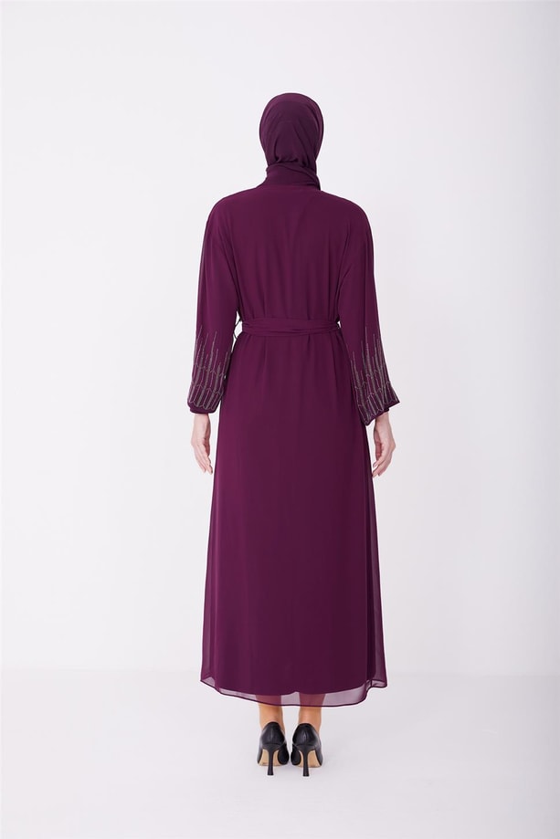 Armine Abiye Elbise 23YD3348 Mor