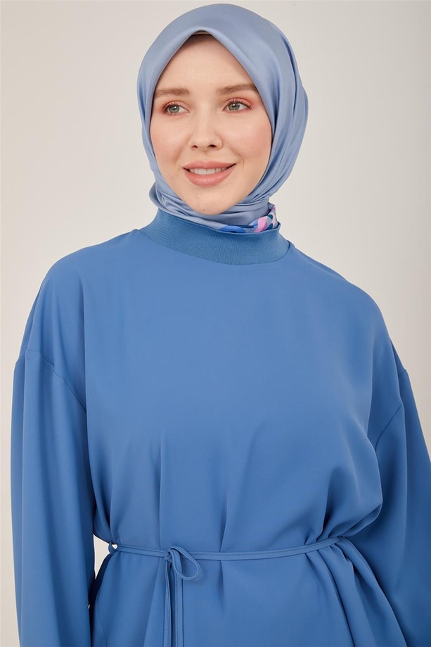 Armine Ribanalı Bluz 23Y3349 Marine