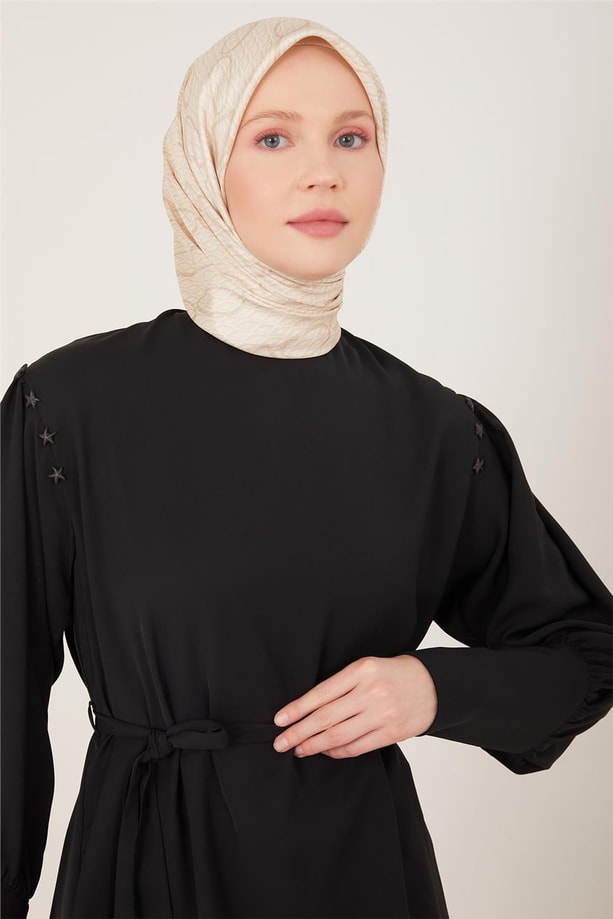 Armine Beli Bağlamalı Bluz 23Y3352 Siyah