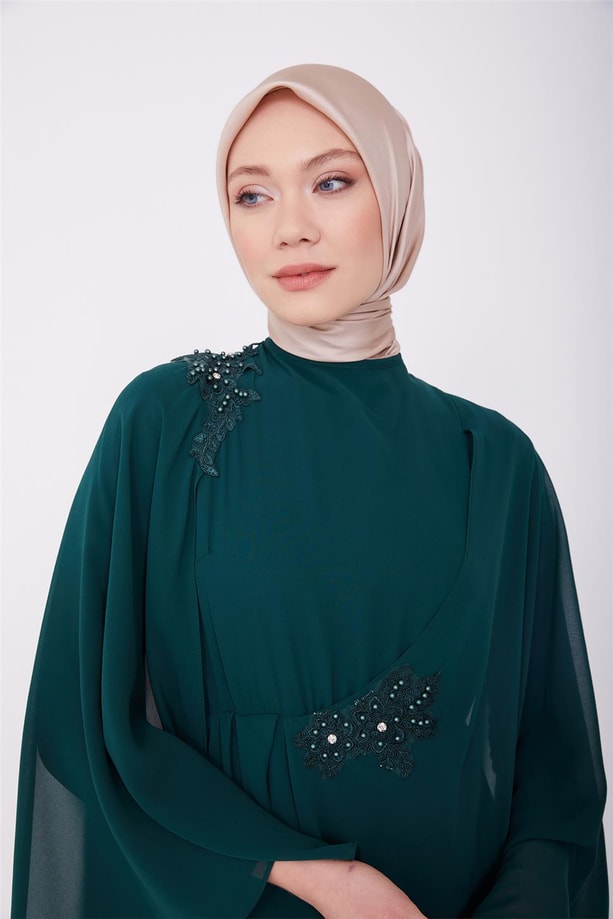 Armine Abiye Elbise 23Yd3356 Zümrüt
