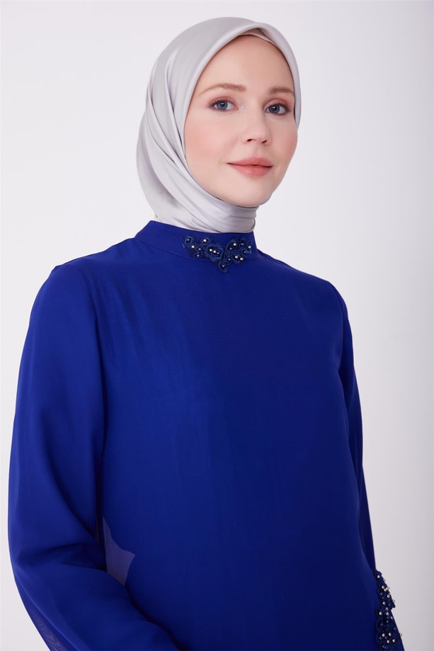 Abiye Elbise 23YD3358  Saks